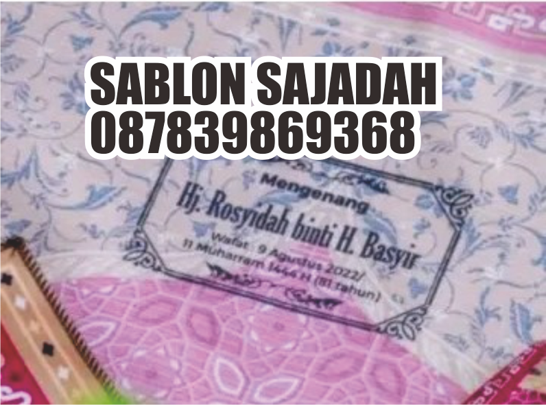 sajadah-sablon-yogyakarta sajadah sablon satuan