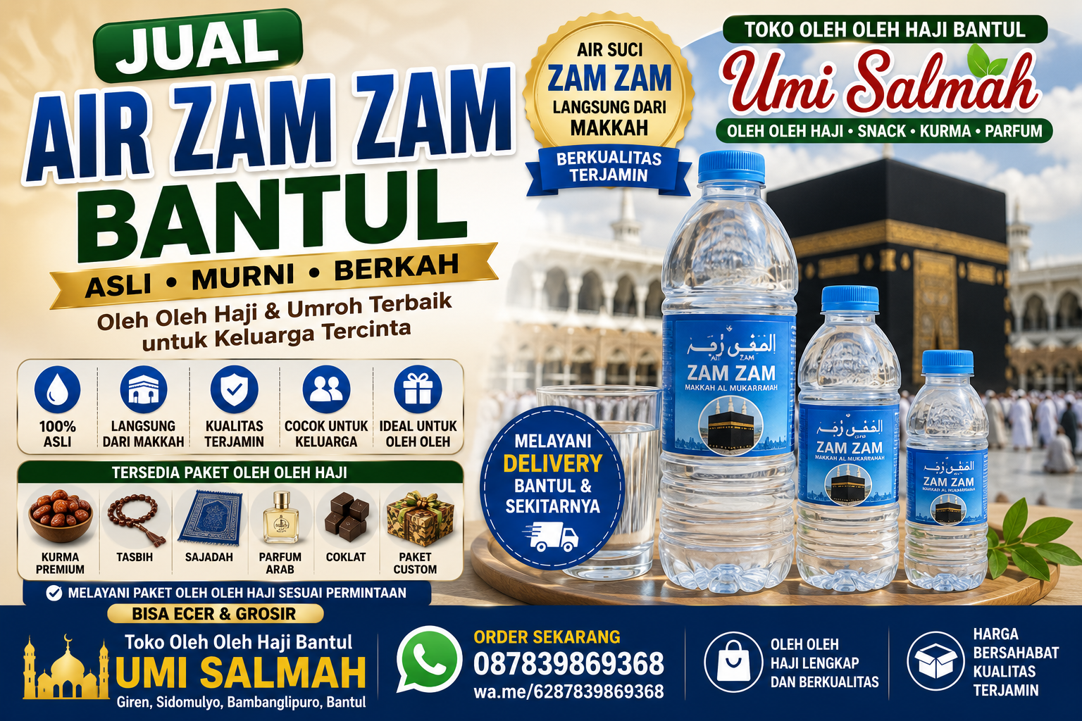 jual zam zam murah bantul jual zam zam murah bantul