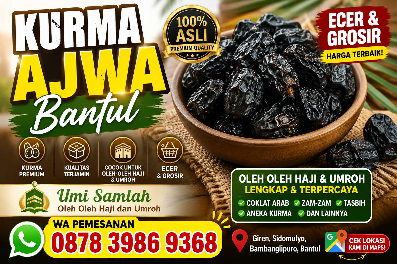 kurma ajwa bantul