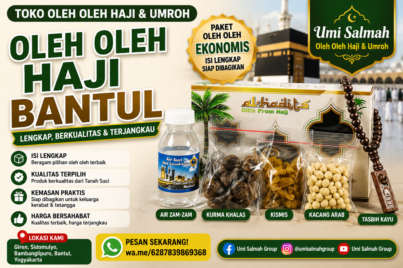 oleh oleh haji bantul