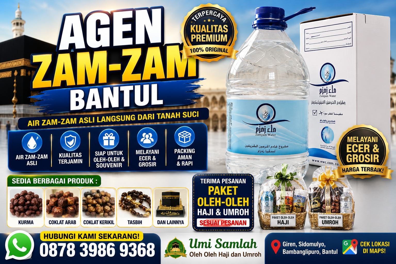 agen zam zam bantul