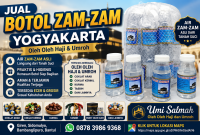 jual botol zam-zam yogyakarta