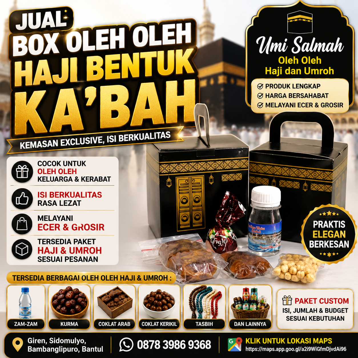 box bentuk kabah